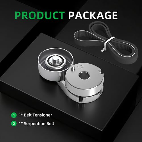 Belt Tensioner and Serpentine Belt Kit #39162 5340442000 7701065089 - size: for Versa 2007-2012