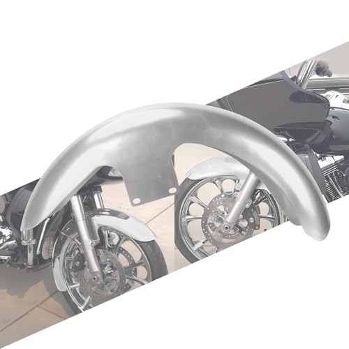 21 inch Front Fender Mudguard Fit for Harley Touring Road King FLHR Electra Glide FLHT Street Glide FLHX 2024-2025 CVO Road Glide 2023.5-2025 Unpainted - style: Unpainted 21inch 2024-2025
