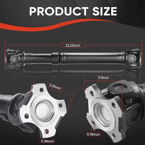 936-331 Drive Shaft - Front Driveshaft Propeller Drive Shaft Assembly - color: 936-331