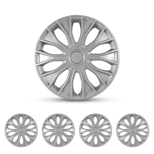 ROXX 16" Hubcap Wheel Cover for R16 Hub Caps Universal Wheel Rim Cover - color: 5086(Lacquer), size: 16 INCH