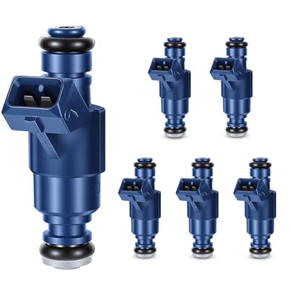 0280156029 Fuel Injectors Set of 6 Compatible with 2001-2003 Ranger 3.0L - color: F-0280156029