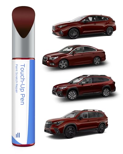 M1Y Crimson Red Pearl Touch Up Paint Compatible with Subaru Exact Match Chips and Nicks Touch Up - color: Crimson Red Pearl(M1Y) compatible with Ascent-models/Forester-models/Impreza/Legacy-models/Outback