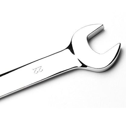 MAXPOWER 10PCS 8-27mm Combination Wrench Set, Professional Open and Box End Spanners with Mirror Finish, Made with Forged and Heat-Treated Cr-V Steel, 12-Point Design - color: A