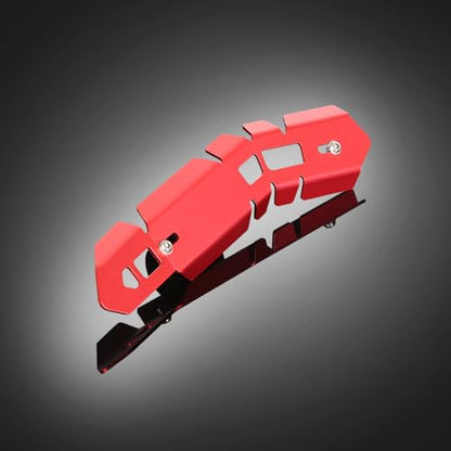 KLR650 Muffler Exhaust Pipe Heat Shield Guard Cover Compatible with Motorcycle KLR 650 2008-2025 (Red) - color: 147 red