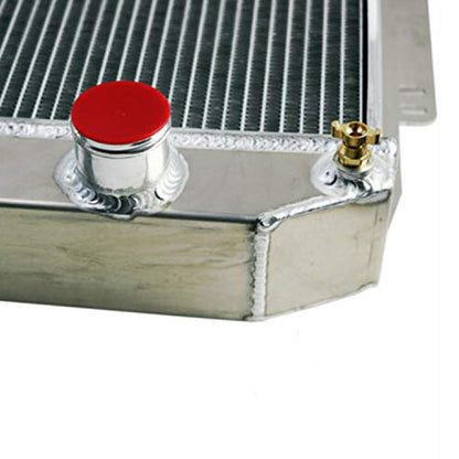 ALLOYWORKS 3 Row All Aluminum Radiator For 1959-1965 Chevy Bel Air/Impala/El Camino/Biscayne L6 V8