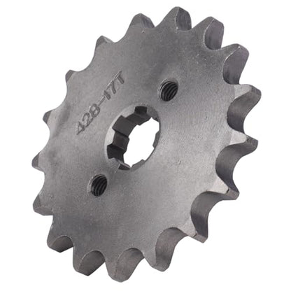 428 Chain and Sprocket Kit,37 Tooth Rear Chain Sprocket ID 52mm for 50CC 70CC 90CC 110CC 125CC 250CC Pit Dirt Bike ATV Quad Bike Motorcycle