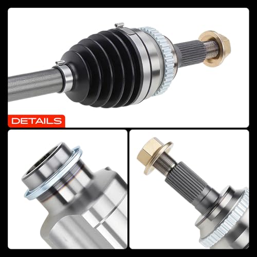 A-Premium Front Right Passenger Side CV Axle Shaft Assembly - style: Front Passenger Side