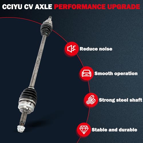 CV Axle 66-5267 for Toyota Prius 1.5L 2004-2009 Front Right Passenger FWD - size: 17-9992
