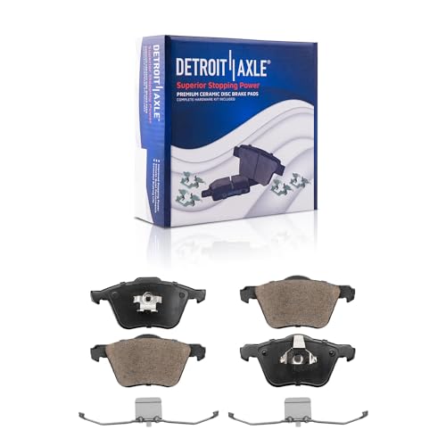 Detroit Axle - Brake Kit for 2003-2014 Volvo XC90 Disc Brake Rotors - size: 10PR280001/kit