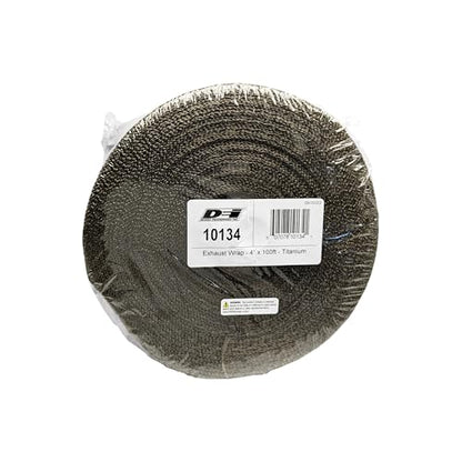 Design Engineering Titanium Exhaust Wrap 1" x 100' Lava Rock Technology - color: Titanium, size: 1" x 100'