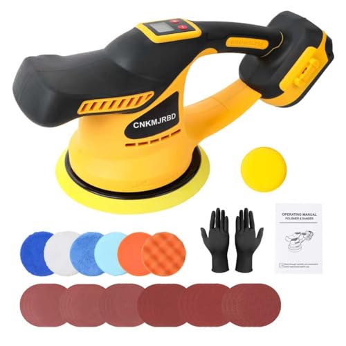 Cordless Buffer Polisher Compatible with DeWalt 20V Battery