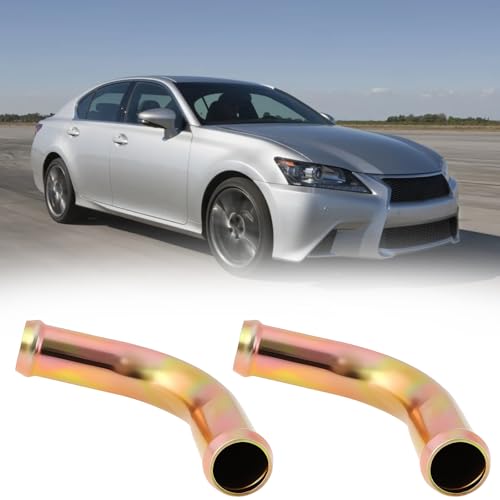 2pcs 90° Elbow Heater Hose Connector Adapter Coolant Fitting for Automotive Systems, 5/8" x 5/8" in 16mm x 16mm - size: For 16mm Hose