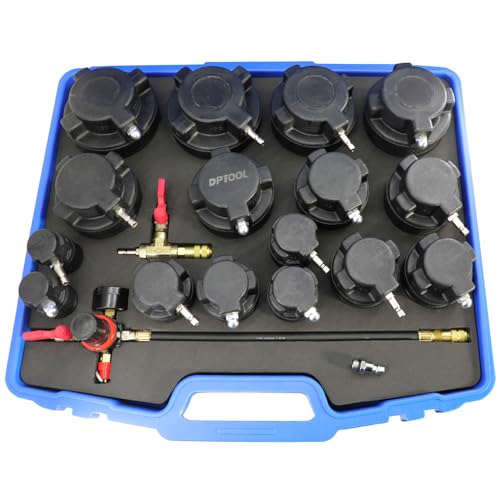 DPTOOL Turbo System Leakage Tester Kit 19Pcs Turbo Boost Leak Tester