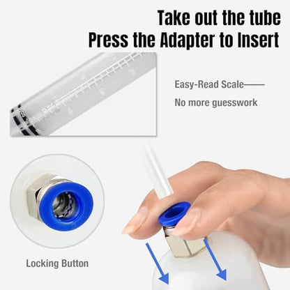 Thorstone 200cc Fluid Extractor Pump with 60cm Hose - size: 200cc(60cm）