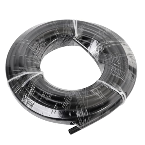 LokoCar 3/8" OD Nylon Airline 25ft DOT SAE J844 Air Brake Fluid Tube Black - size: 3/8" OD 25 Feet