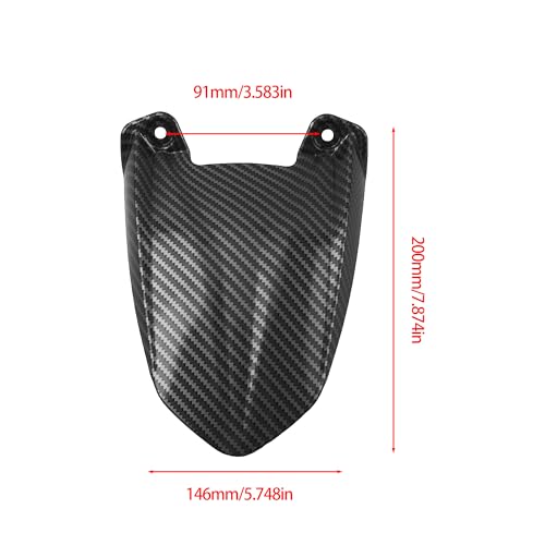 Motorcycle Rear Fender Mudguard Imitation Carbon Fiber Rear Fender Protector For Talaria Sting MX3 MX4 Electric Motocross Dirt Pit Bike - color: Rear Fender, size: Carbon Fiber