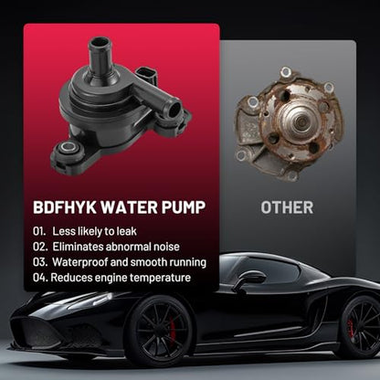 BDFHYK WQT-800 Automotive Engine Water Pump Kit Compatible with Toyota Prius 2004 2005 2006 2007 2008 2009, 1.5L L4, Replaces WQT-800 - size: WQT-800