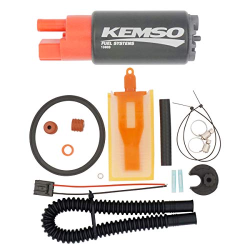 KEMSO 13803 High Performance Fuel Pump for Can-Am Commander 1000/1000 Max/800/800 Max Maverick 1000 2011-2021 / Polaris RZR 800, Sportsman 550/Touring 550/Touring 850/X2 550/XP 550/XP 850 2009-2010 - size: 13803
