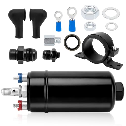 Inline Fuel Pump 12V, Universal External Inline Fuel Pump Kit