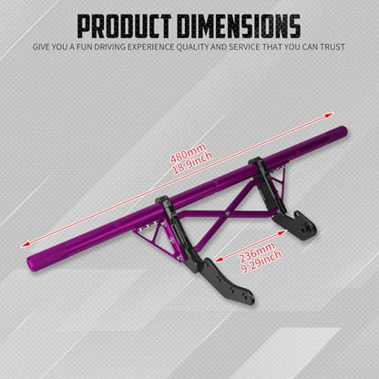 Engine Guard Crash Bar for Harley Softail 18-25 Purple - color: Purple