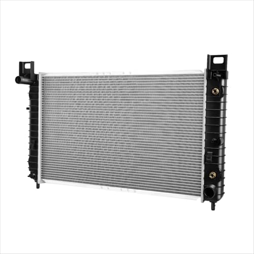 DPI-2334 28" Aluminum Radiator Compatible with 1999-2007 Chevy Silverado GMC Sierra Suburban Yukon Escalade 4.3L 4.8L 5.3L AT, Factory Replacement 1-Row Cooling Radiator - color: 28" 99-07 Silverado/Sierra/Suburban/Yukon/Tahoe