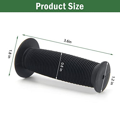 Coolrunner Mushroom Kid's Bike Grips - BMX & Toddler Bikes, Boys & Girls Compatible - color: Black