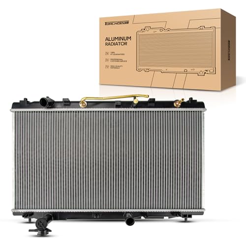 Torchbeam Car Aluminum Core Radiators Compatible with 2005-2012 Avalon, 2007-2011 Camry 3.5L, 2009-2015 Venza 3.5L Transmission Oil Cooler Included - size: 07-11 Toyota Camry V6