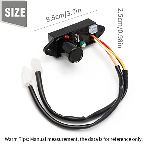 Saihisday Ignition Control Module Replacement for Harbor Freight Predator 3500 Inverter Generator 3000-3500W Replaces #TJ113-2009-1, 63584