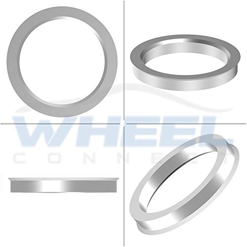 WHEEL CONNECT Hub Centric Rings, 67.1 to 57.1 Set of 4, Aluminium Alloy - size: OD.67.1mm-ID57.1mm