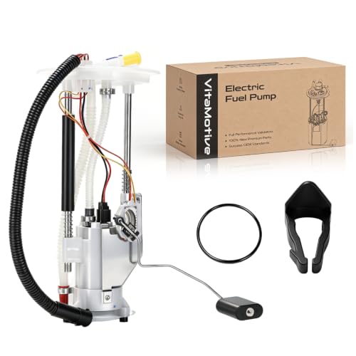 Electric Fuel Pump Module Assembly Compatible with Lincoln Navigator 2003-2004 5.4L V8 GAS, Base Sport Utility 4-Door Fuel Pump, Replaces FG0866, 2L7Z-9H307-AB, 2L7Z-9H307-AF, 4010372