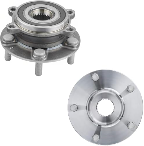 Detroit Axle - Front Wheel Hub and Bearings + Sway Bar End Links - size: 4SW42332/Kit