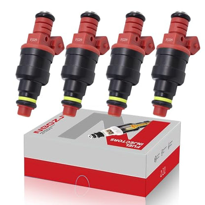 Fuel Injectors Compatible with Ford Ranger Mazda B2300 2.3L I4 - size: FJ229