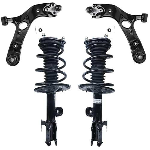 Detroit Axle - 3.5L Front Struts + Lower Control Arms w/Ball Joints - size: 4CQ2500769/Big Kit