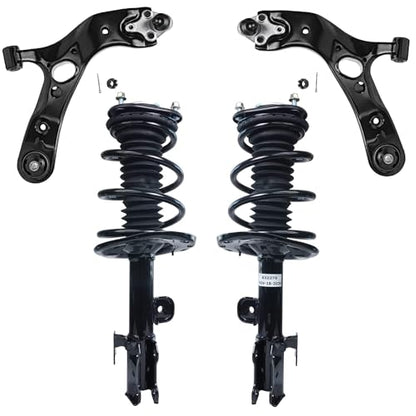 Detroit Axle - 3.5L Front Struts + Lower Control Arms w/Ball Joints - size: 4CQ2500769/Big Kit
