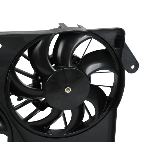 620039 Radiator Dual Cooling Fan Motor Assembly 5174358AA - style: Dodge Magnum 2005-2008 Dodge Charger 2006-2008