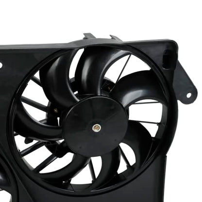 620039 Radiator Dual Cooling Fan Motor Assembly 5174358AA - style: Dodge Magnum 2005-2008 Dodge Charger 2006-2008