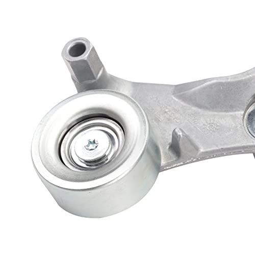 39385 Automatic Belt Tensioner and Pulley Assembly Compatible with Honda Civic 2006-2015 HR-V 2016-2018 Acura ILX 2013-2015 1.8L 2.0L - size: 3117051BH01