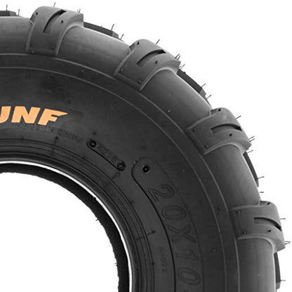 SunF 19x9.5-8 Tubeless 6 Ply - A003 [Set of 2] - size: 19x9.5-8