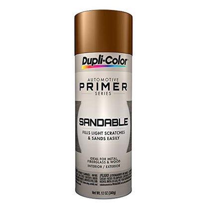 Dupli-Color (DAP1687-6 PK Red Sandable Primer - 12 oz. Aerosol, (Case of 6) - color: Rust Resistant, size: 12 Ounce (Pack of 6)