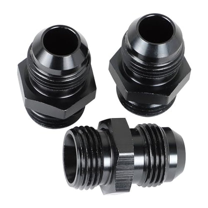 labwork -8AN Black Aluminum Fuel Rails Kit Replacement for LS1 LS6