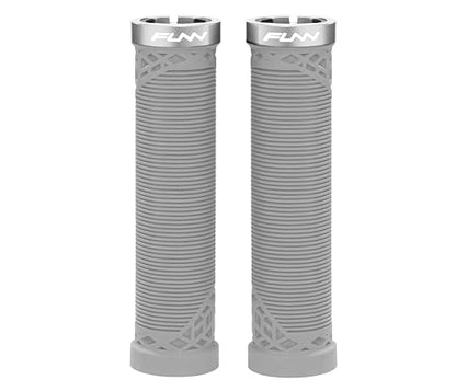 Funn Hilt MTB Bike Grips with Single Lock On Clamp - color: Gray