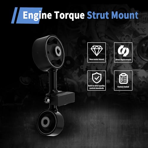 Front Right Torque Strut Engine Motor Mount Compatible with Toyota Highlander 3.0L 2001-2003/3.3L 2004-2007, Compatible with Lexus RX330 2004-2006 3.3L, Replaces A4205, EMT9227, 123630A100
