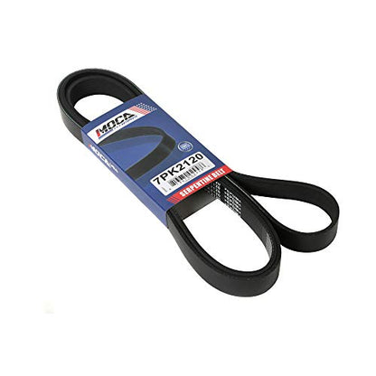MOCA 7PK2120 EPDM Serpentine Belt 2005-2012 for Toyota Tundra 4.0L - size: 7PK2120