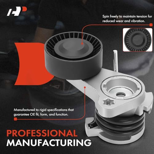 A-Premium Belt Tensioner Assembly with Pulley Compatible with BMW