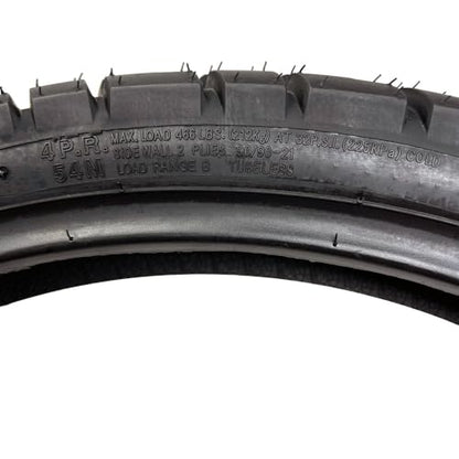 MMG 90/90-21 Front Tire, Street Touring, Tubeless (54M), Motorcycle
