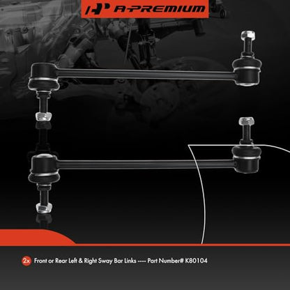 A-Premium Front or Rear Sway Bar Link Stabilizer Bar Link - Smooth Driving