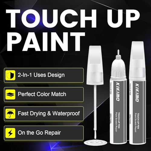 KIKIMO for Honda Touch Up Paint(Sonic Gray Pearl(NH-877P)) - color: Sonic Gray Pearl(NH-877P) for 2025 Pilot/2025 Odyssey/2025 Ridgeline/2026 Passport/2025 Passport/2025 Prologue/2024 Prologue