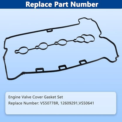 Engine Valve Cover Gasket Set for Chevy Buick GMC,Captiva Cobalt,VS50778R