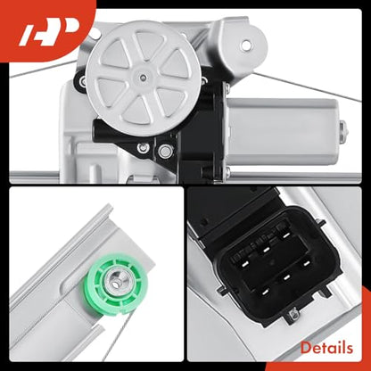 A-Premium Front Passenger Side Power Window Regulator with Motor (6-Pin) - style: Front Passenger Side (RH)