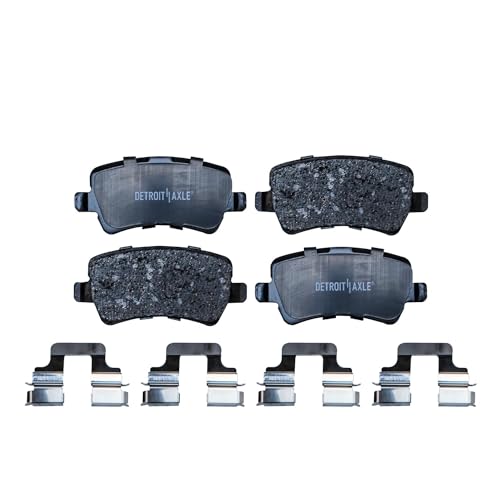 Detroit Axle - Rear Brake Kit for 2010-2017 Volvo XC60 - size: 6PR56060/KIT